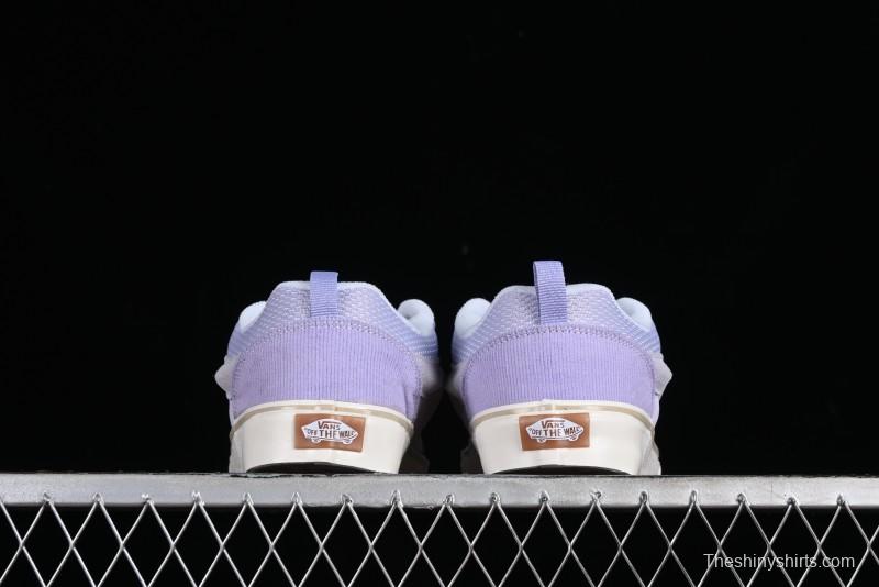 Vans Knu-Skool VR3 LX Low-Top Retro Sneakers in Dusty Purple - VN0009QCB9P