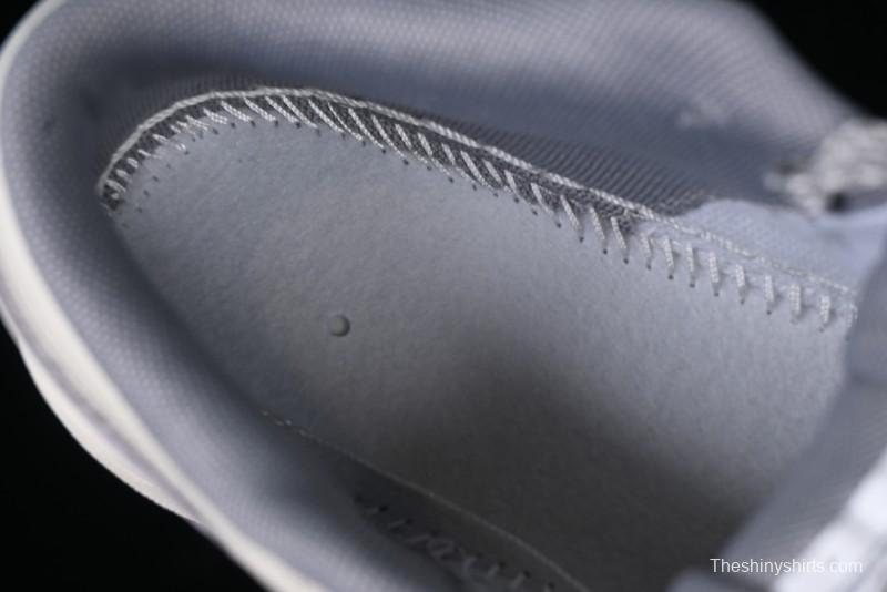 Nike Air Jordan 1 Low Stussy Collaboration - Retro Basketball Shoes in Light Grey - SJ9950-044