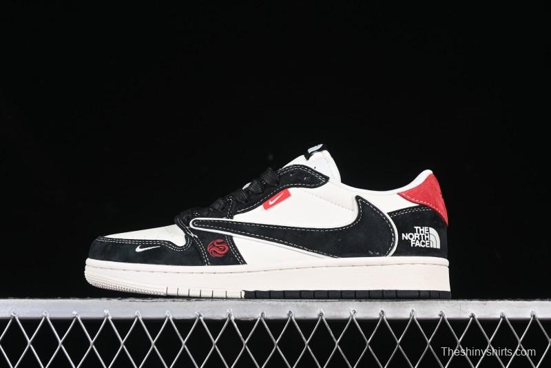 Nike Travis Scott x Fragment Design x Air Jordan 1 Low OG SP AJ1 Low Top Casual Sneakers - SJ2068-146