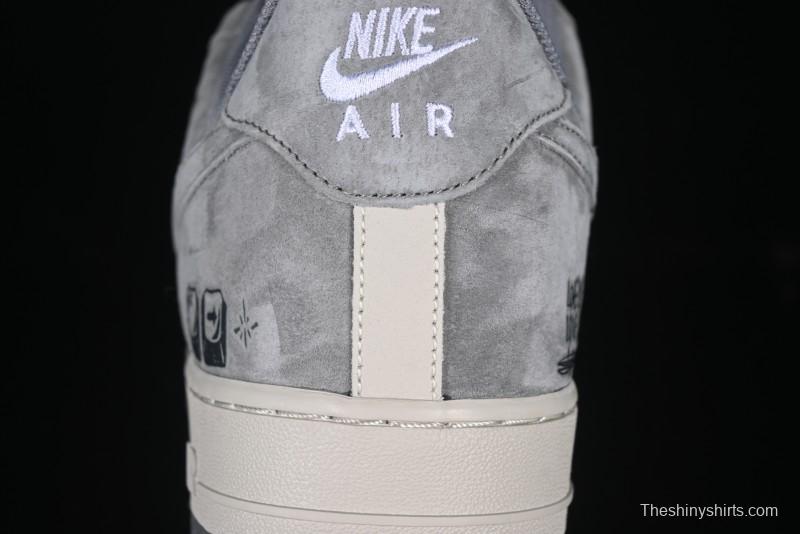 Nike Air Force 1 '07 Low "Lose Heart" Custom Casual Sneakers - CW2288-668