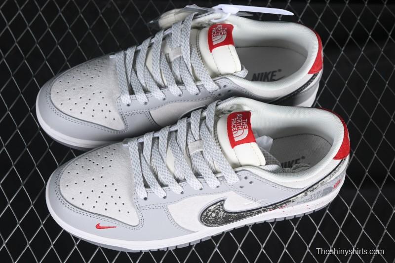 Nike SB Dunk Low The North Face Year of the Snake Collaboration Anniversary Edition Low-Top Casual Sneakers - DM6868-038