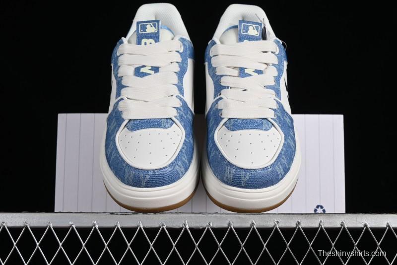 MLB Chunky Liner Basic Height Increasing Platform Sneakers with 6cm Inner Lift - 3ASXCLD4N50BLS