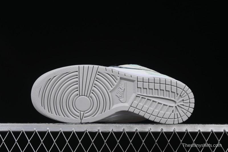 Nike Dunk Low CNY Year of the Dragon Limited Edition New Chinese Style Custom Steam Puppet - Third Prince White Aobing SB Low-top Casual Sneakers - DV0831-101