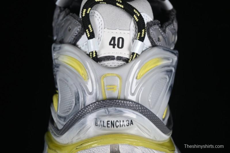 Balenciaga Runner Kith Four Color Retro Casual Sneakers - W3RMU1279