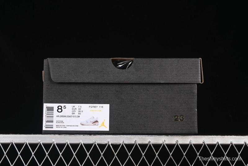Nike Air Jordan Legacy 312 Low Retro Sneakers with Velcro Strap - FQ7827-116