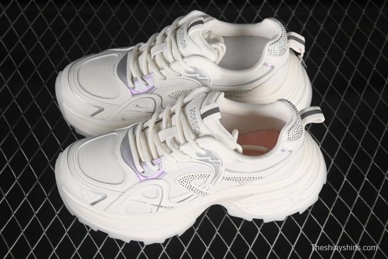 GG-CC 25ss New Platform Chunky Sneakers with 7CM Height Increase - 668-2