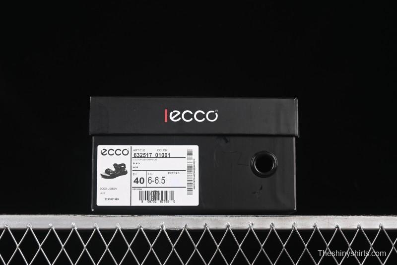 ECCO Off Trail Series Sport Leisure Sandals with Adjustable Hook-and-Loop Strap - 63251701001