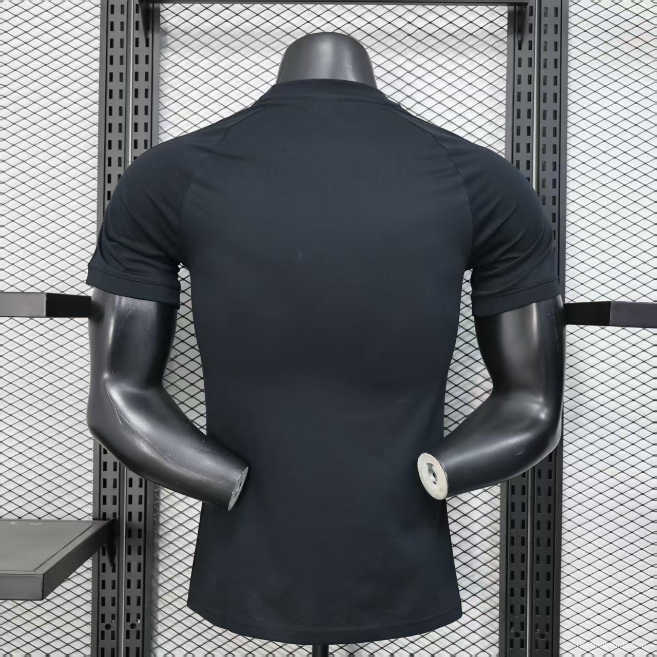 2025 Mexico Cotton Black Casual T-Shirt