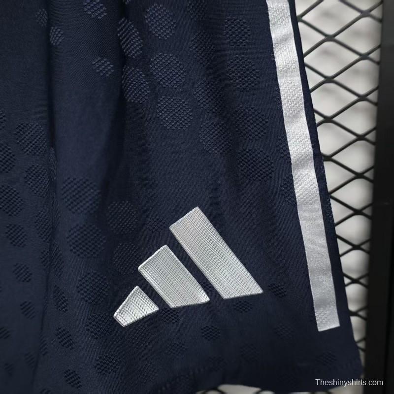 Player Version 25/26 Real Madrid Away Navy Shorts