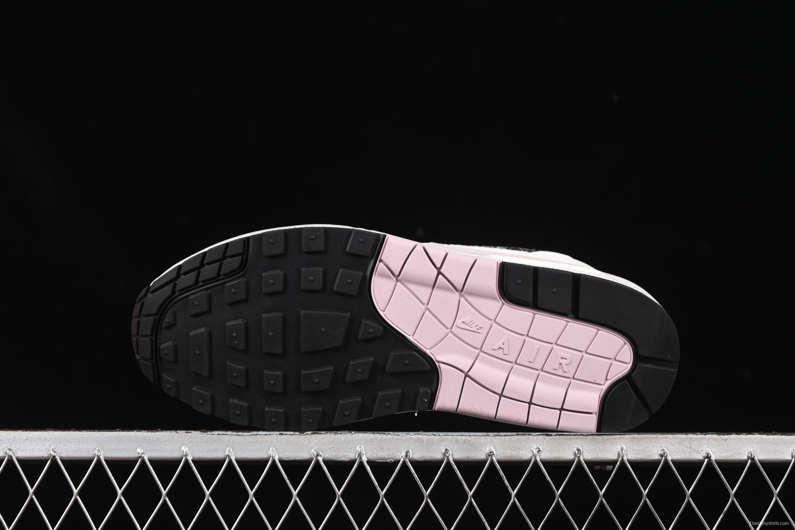 Nike Air Max 1 Retro Running Shoes with Half-Sole Air Cushion - HF5338-100