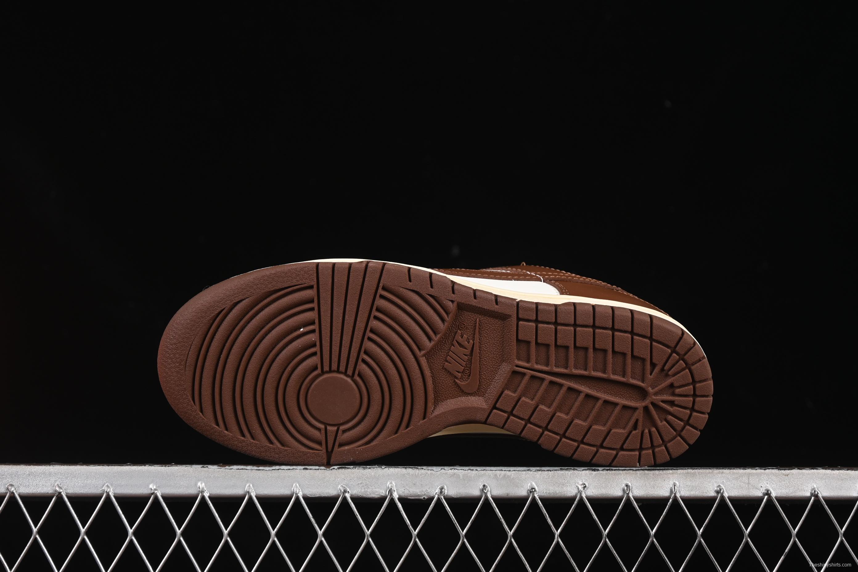 Nike Dunk Low SB Casual Sneakers in Mocha Brown - DD1503-124