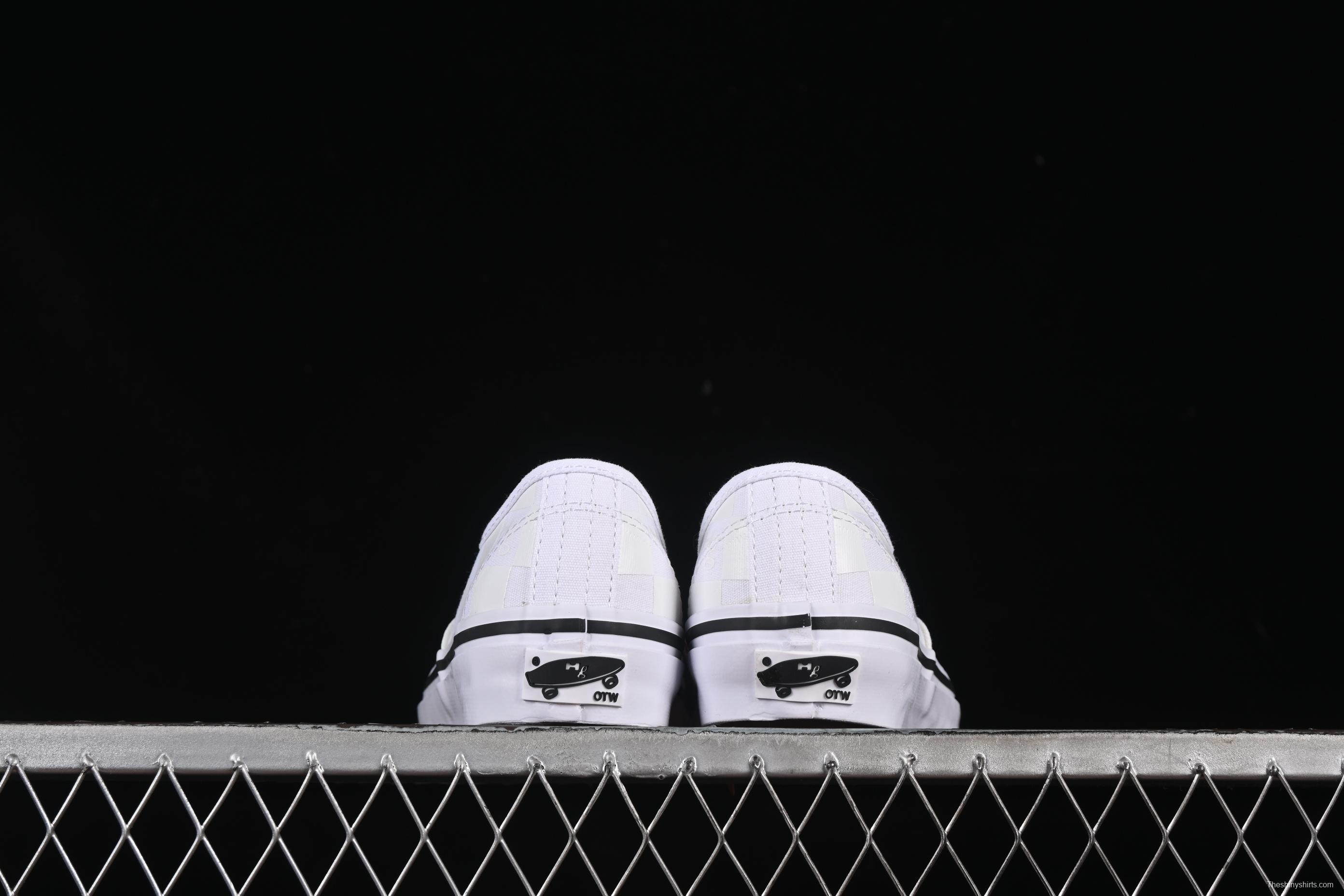 Vans Authentic 44 DX Checkerboard Slip-On Skate Shoes - VN000EEUCCZ