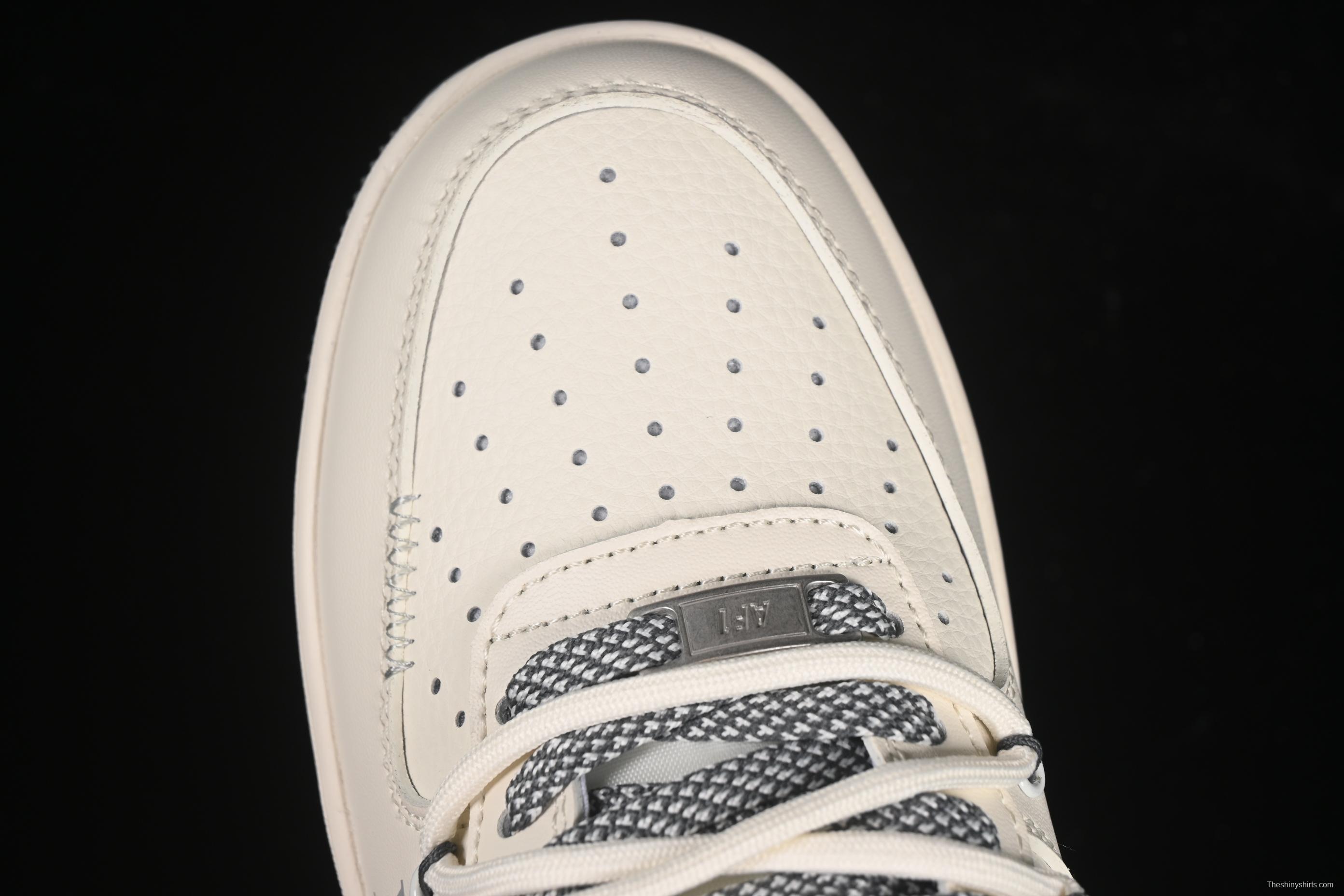 Nike Air Force 1 '07 Low LV Collaboration Beige Sole Drawstring Casual Sneakers - DM6868-100