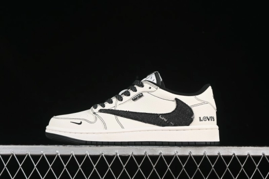 Levis x Jordan 1 Low AJ1 Cultural Casual Skate Shoes - LE2436-135
