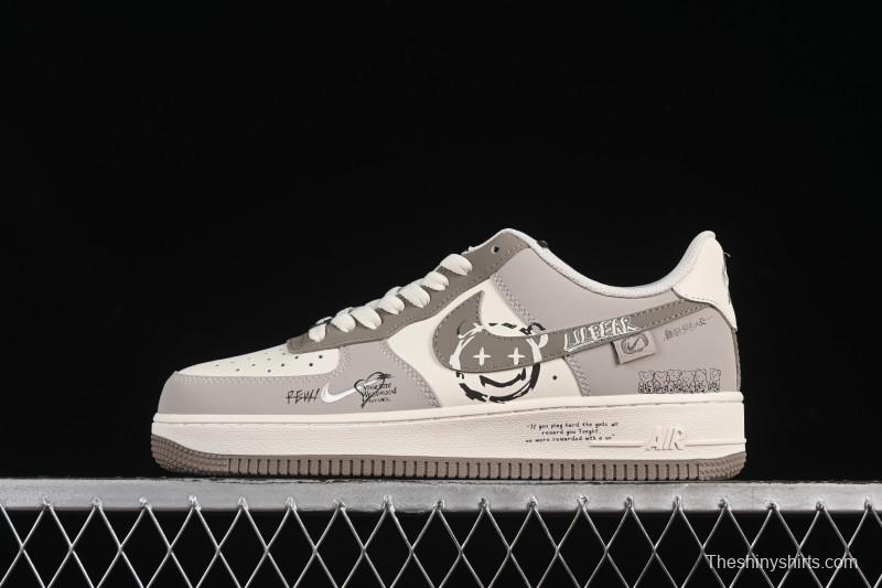 Nike Air Force 1'07 Low Smiling Bear Casual Sneakers - DB3301-881