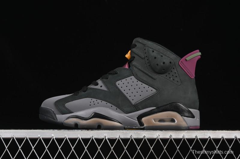 Nike Air Jordan 6 Retro Bordeaux Premium Suede Sneakers - CT8529-063