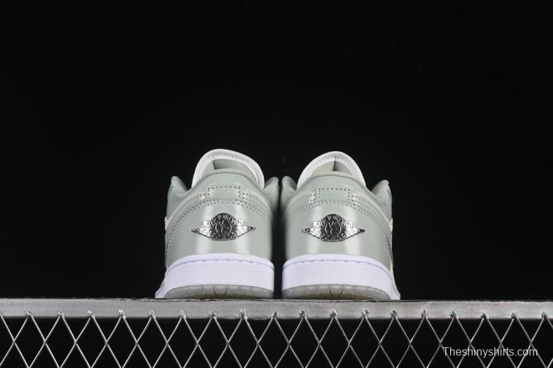 Nike Air Jordan 1 Low AJ1 Amber Green Low Top Casual Skate Shoes HF4078-100