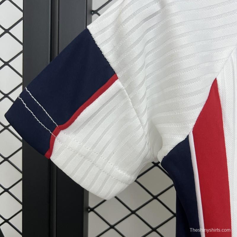 1998 Kids England Home Size 16-28 Jersey