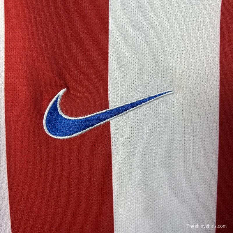 16/17 Retro Atletico Madrid Home Jersey