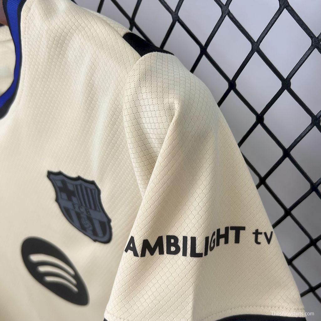 2025/26 Kids Barcelona Away Jersey