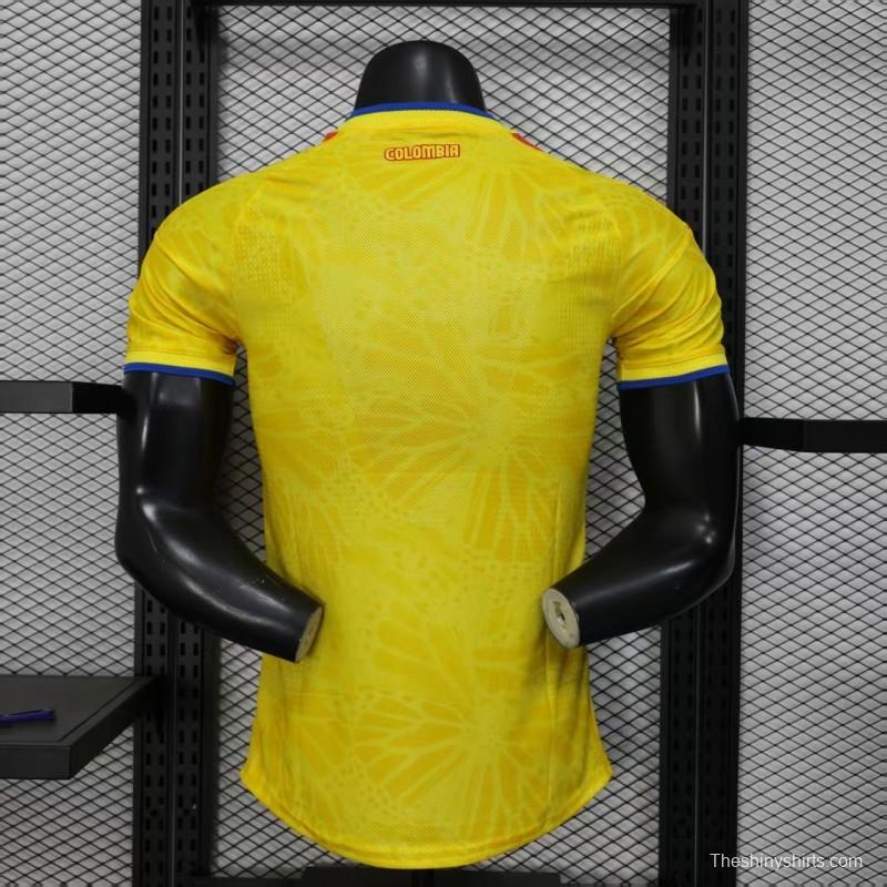 Player Version 2025 Colombia Home Jersey