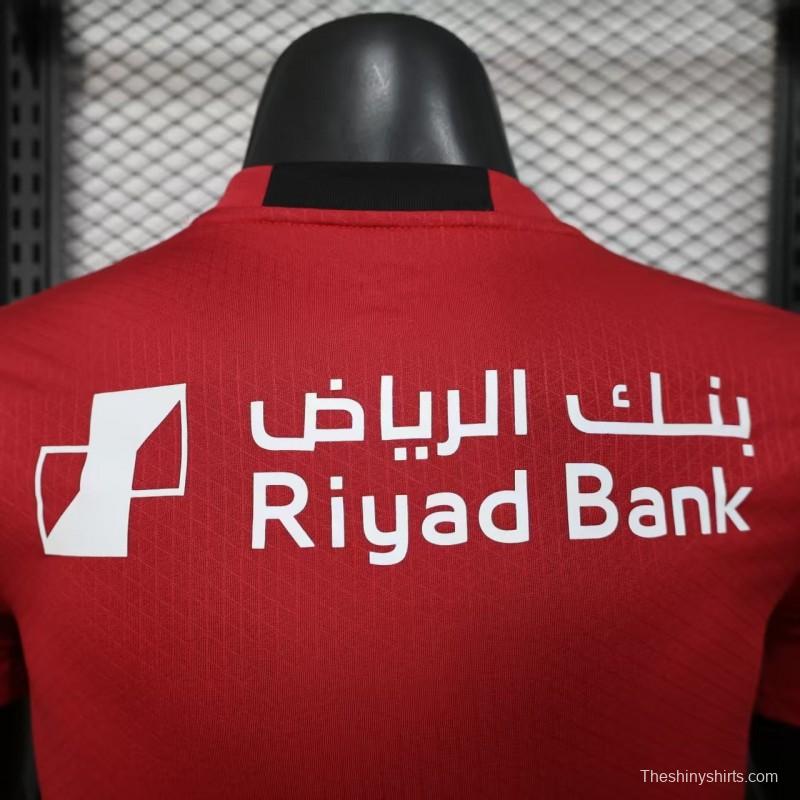 Player Version 25/26 Al Hilal Red Jersey