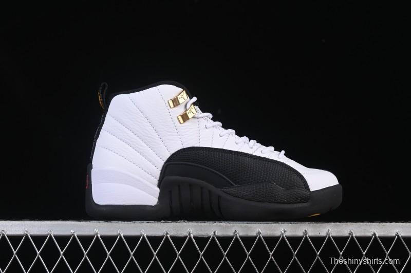 Nike Air Jordan 12 Retro Taxi Gold Buckle - 153265-117