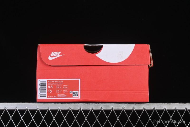 Nike Air Max Plus Retro Running Shoes with Air Cushion Technology - IB7671-700