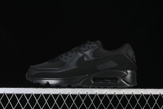 Nike Air Max 90 Retro Running Shoes with Air Cushion - CN8490-003