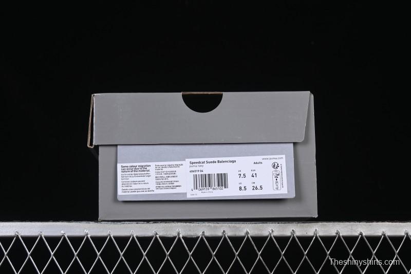 Puma Speedcat Paris Collaboration Low-Top Lifestyle Casual Shoes - 406519-04