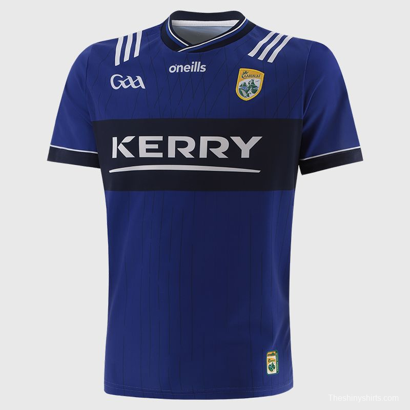 25/26 Kerry GAA Blue with Navy Band Jersey