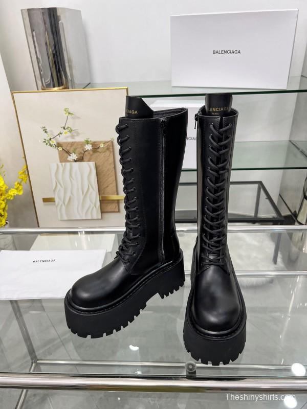 Balenciaga 2025/SS Thick Sole Ankle Boots Heavy Craftsmanship - LY00440