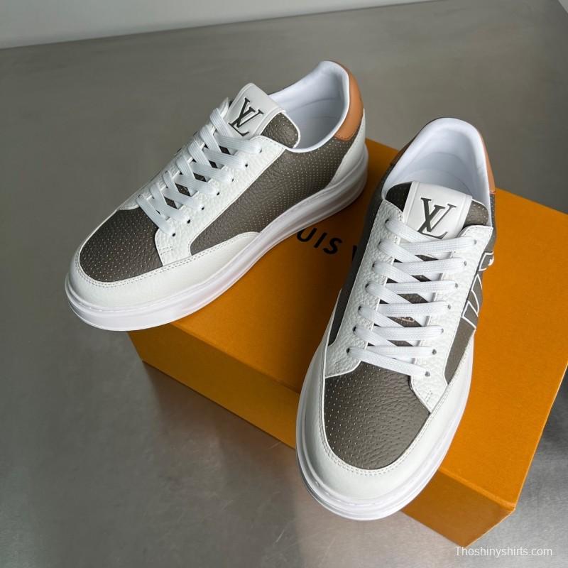 Lv Beverly Hills Low Top Fashion Sneakers Men's Shoes - 2025SS
