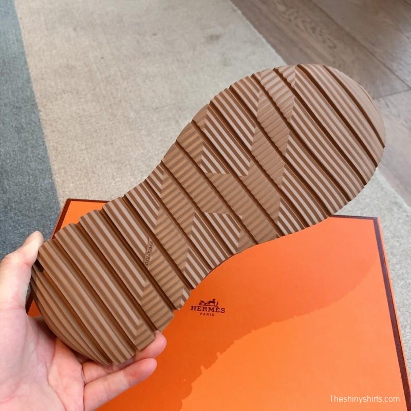 H Boot-Type Chelsea Boots with British Color Blocking Design - AS00380