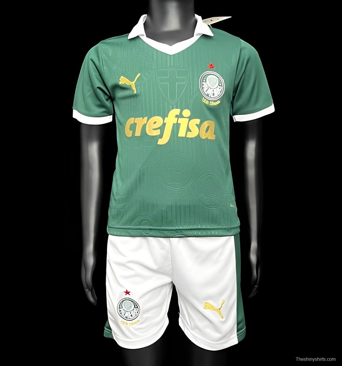 24/25 Kids Palmeiras Home Jersey
