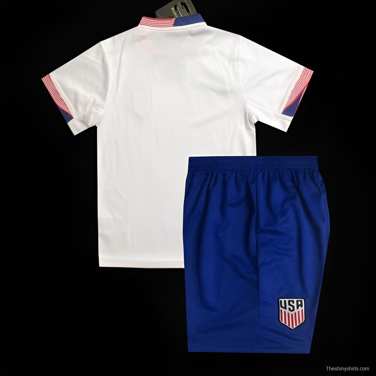 2024 Kids USA Home Jersey