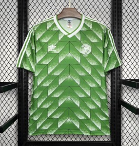 Retro 1990 Germany Away Green Jersey