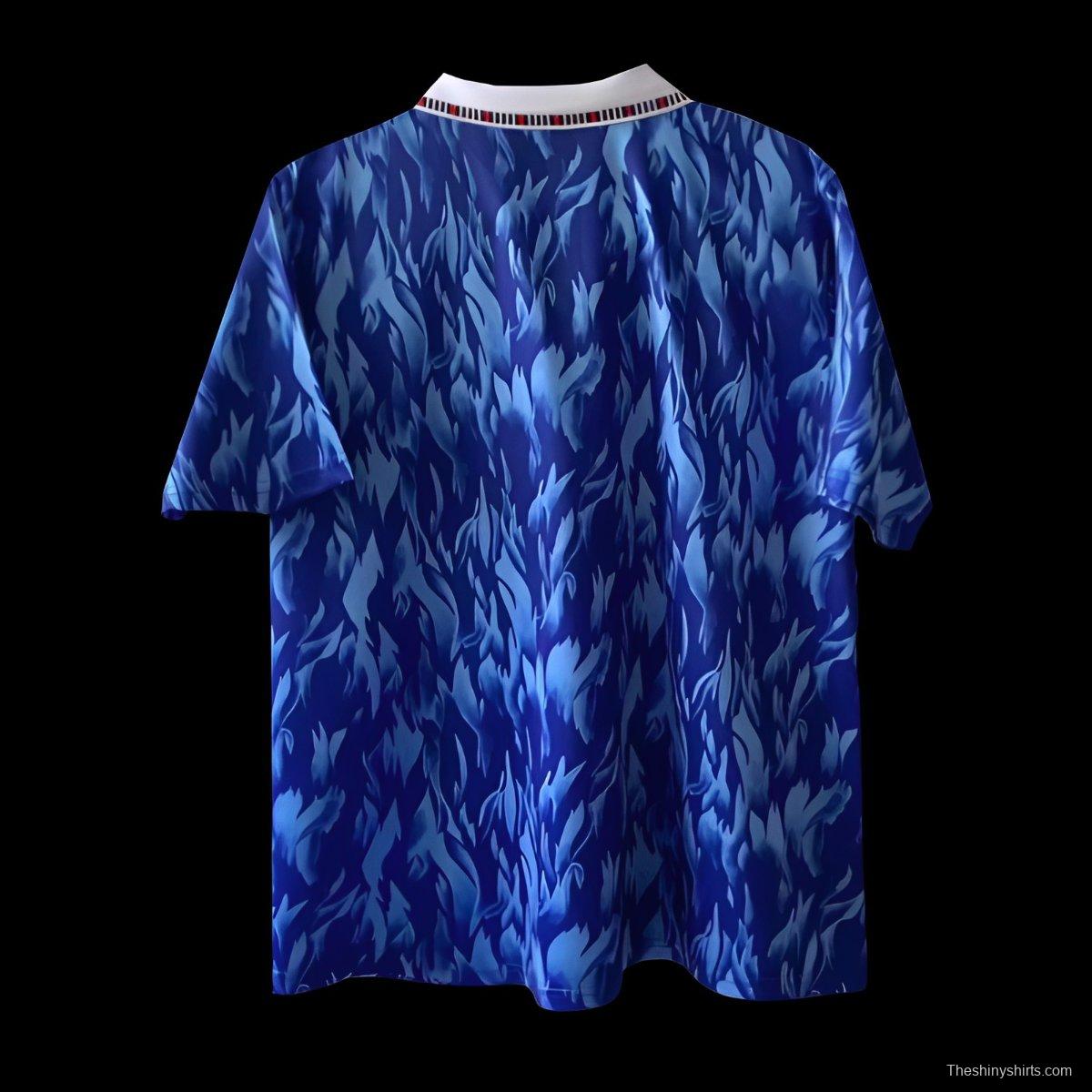 Retro 92/93 Southampton Away Blue Jersey