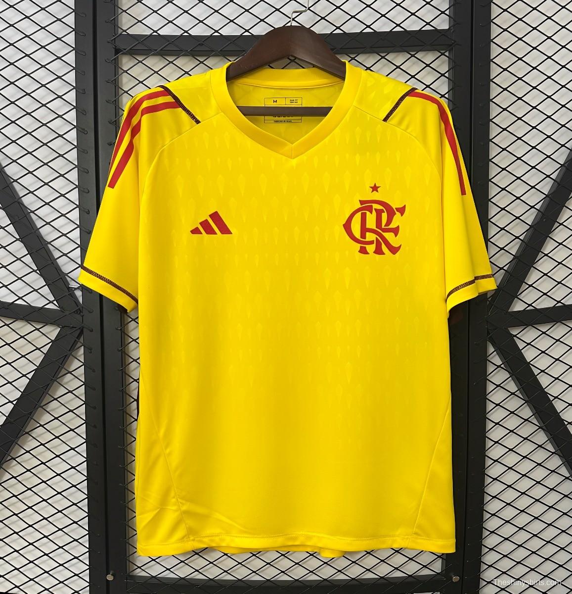 24/25 Flamengo Limited Edition Goalkeeper Yellow Jersey