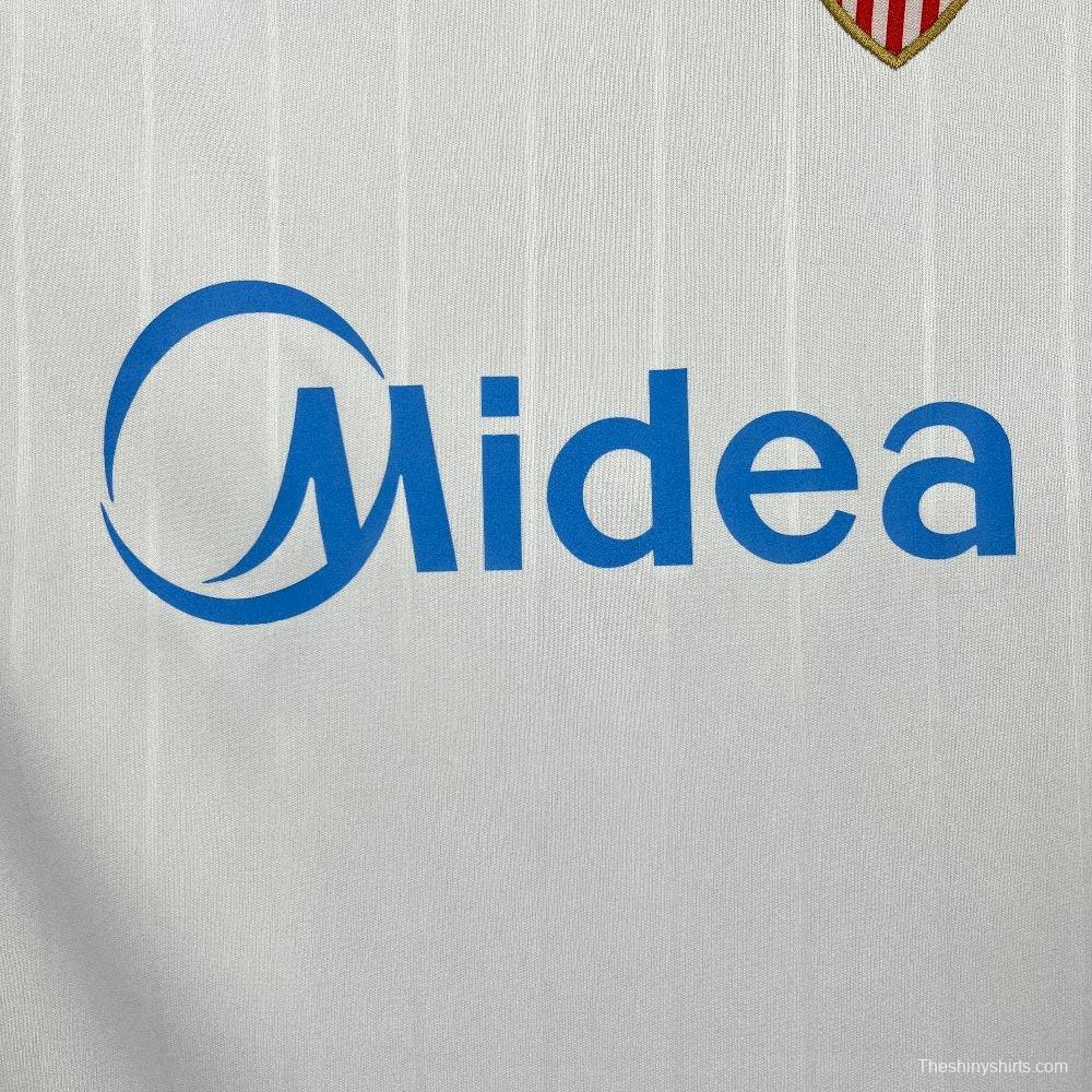 25/26 Kids Sevilla FC Home Jersey